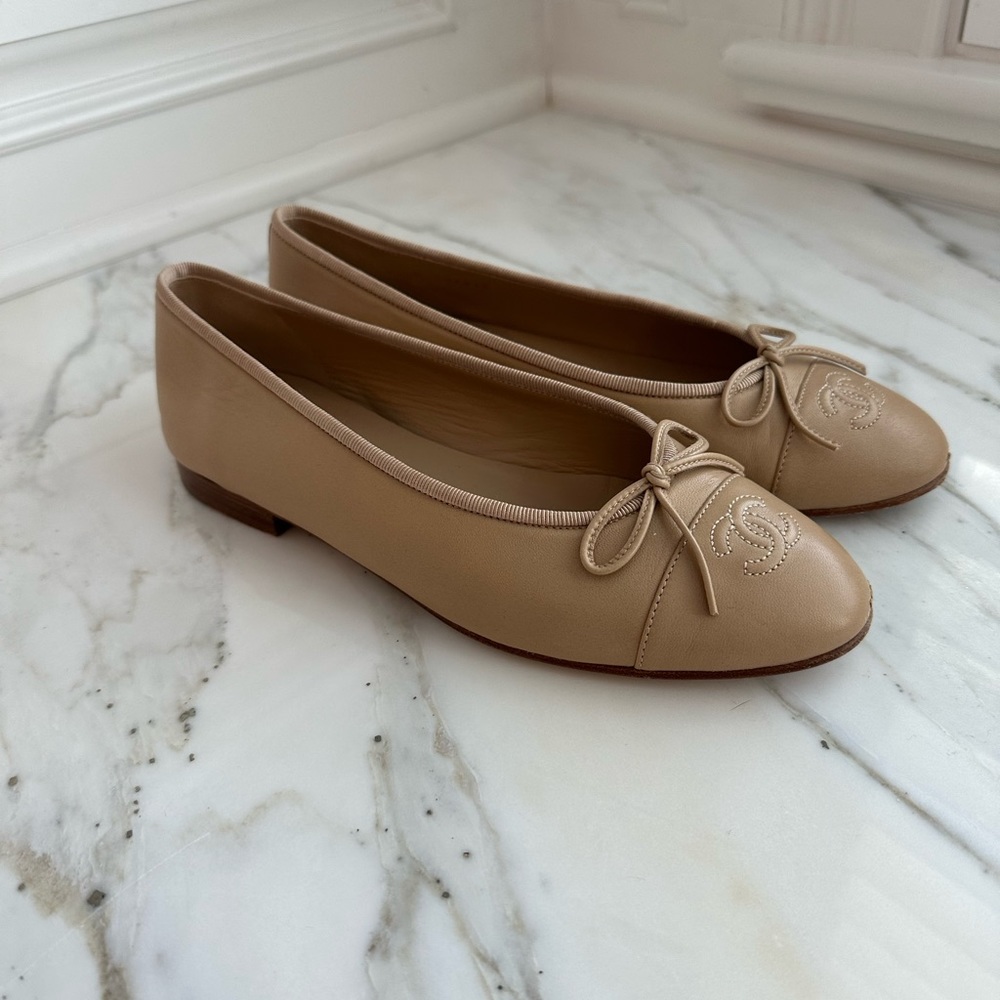 Chanel ballerinas size 38.5 - Picture 2 of 6